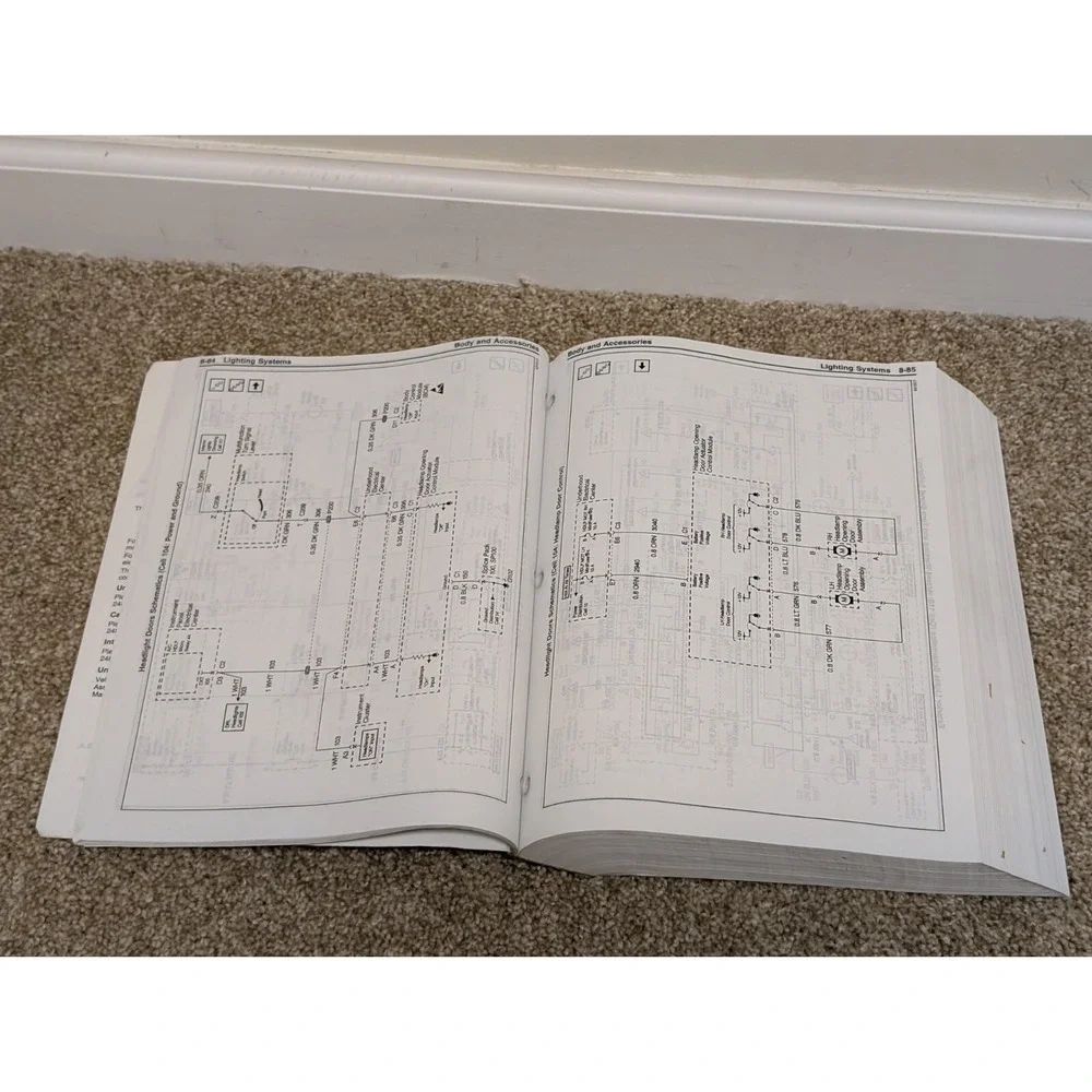 1999 Chevrolet Corvette OEM Service Manual Book #3‎ Gmp/99-y-3